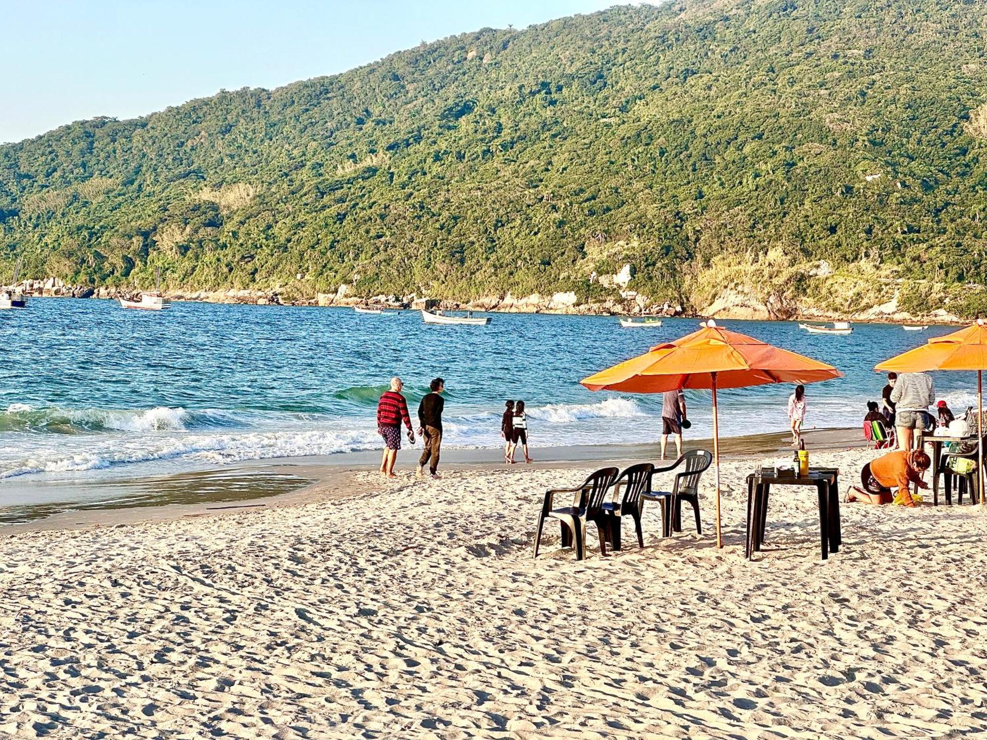 Localização, vista mar, perto de tudo, wifi 200mb Florianopolis Exterior foto